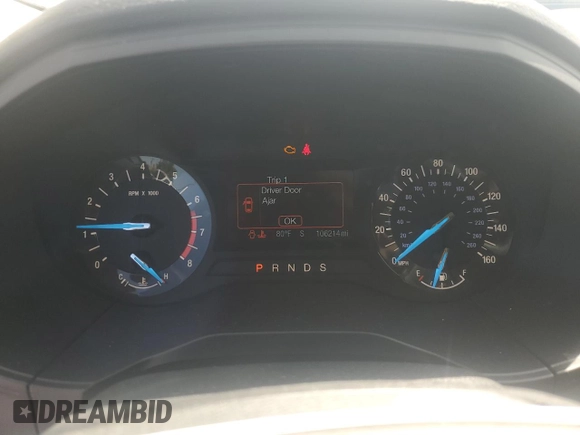 2018 Ford Edge SE with VIN 2FMPK3G97JBB15365, listed as a Copart auction lot 62747655 with 106,214 mi miles and Clean title. Bid and sale history available at DreamBid. Image 9.