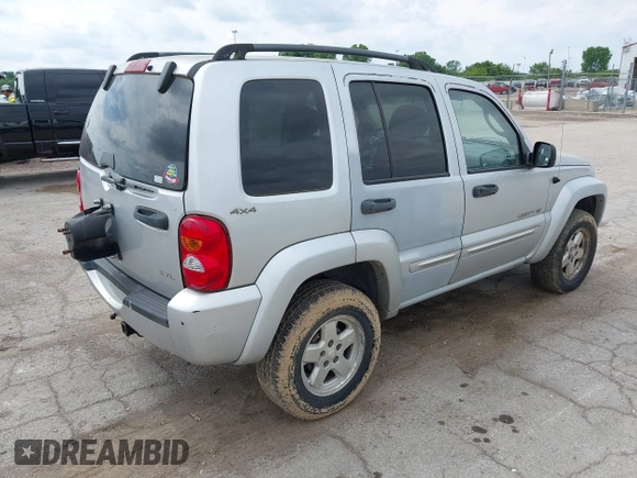 2002 Jeep Liberty Limited with VIN 1J4GL58K92W148750, listed as a IAAI auction lot 42363212 with 221,362 mi miles and . Bid and sale history available at DreamBid. Image 4.