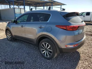 2017 Kia Sportage EX with VIN KNDPN3AC1H7225234, listed as a Copart auction lot 57290225 with 23,813 mi miles and Salvage title. Bid and sale history available at DreamBid. Image 2.