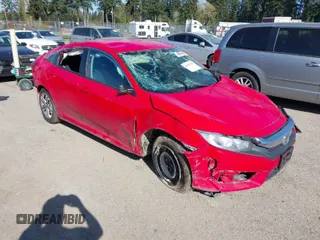 2016 Honda Civic Sedan LX with VIN 2HGFC2F56GH530741, listed as a IAAI auction lot 42057643 with 108,518 mi miles. Bid and sale history available at carsss.com. Image 1.