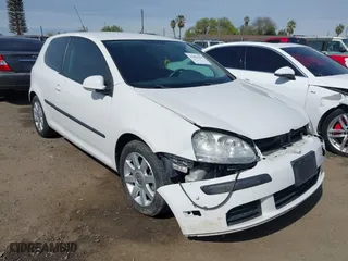 2007 Volkswagen Rabbit with VIN WVWBS71K37W186877, listed as a IAAI auction lot 41851834 with 76,291 mi miles. Bid and sale history available at carsss.com. Image 1.