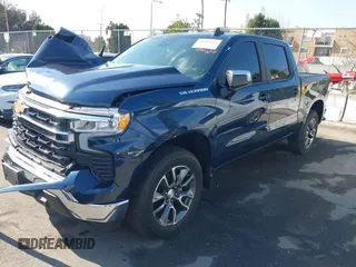 2022 Chevrolet Silverado 1500 LT with VIN 1GCPACED4NZ526840, listed as a IAAI auction lot 41444529 with 22,393 mi miles. Bid and sale history available at carsss.com. Image 2.
