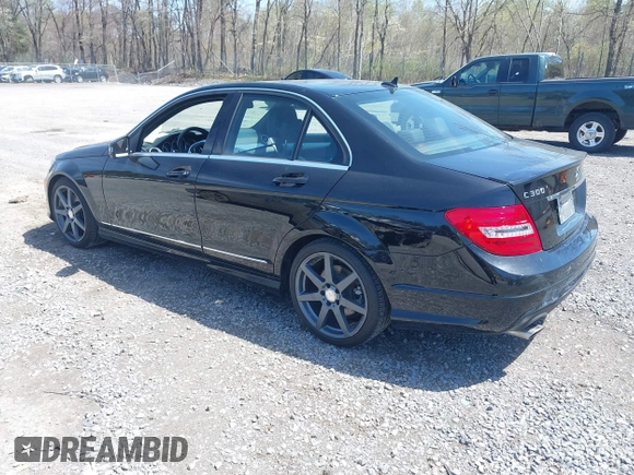 2014 Mercedes-Benz C 300 Sport with VIN WDDGF8AB3EG232950, listed as a IAAI auction lot 42137607 with 122,263 mi miles and . Bid and sale history available at DreamBid. Image 3.