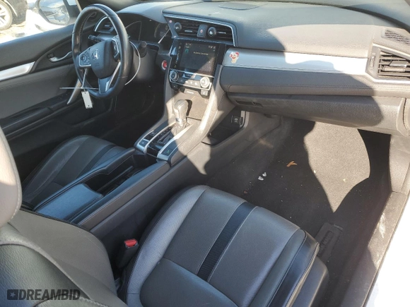2017 Honda Civic Coupe Touring with VIN 2HGFC3B94HH351307, listed as a Copart auction lot 45623845 with 65,594 mi miles and Salvage Title. Bid and sale history available at carsss.com. Image 8.