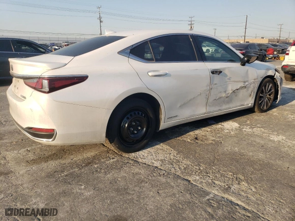 2021 Lexus ES with VIN 58ADA1C1XMU007288, listed as a Copart auction lot 85574554 with 53,242 mi miles and Salvage Title. Bid and sale history available at carsss.com. Image 3.