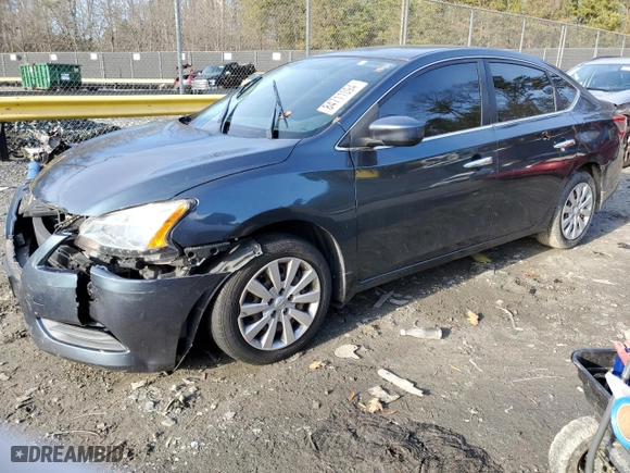2014 Nissan Sentra SR with VIN 3N1AB7AP6EY258932, listed as a Copart auction lot 84711094 with 145,970 mi miles and Salvage Title. Bid and sale history available at carsss.com. Image 1.