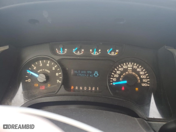 2014 Ford F-150 XL with VIN 1FTMF1CM7EKD61547, listed as a Copart auction lot 74311804 with 175,203 mi miles and Salvage Title. Bid and sale history available at carsss.com. Image 9.