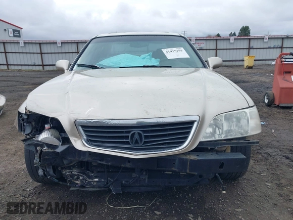 2000 Acura RL with VIN JH4KA9657YC008473, listed as a IAAI auction lot 41935155 with 216,629 mi miles. Bid and sale history available at carsss.com. Image 13.