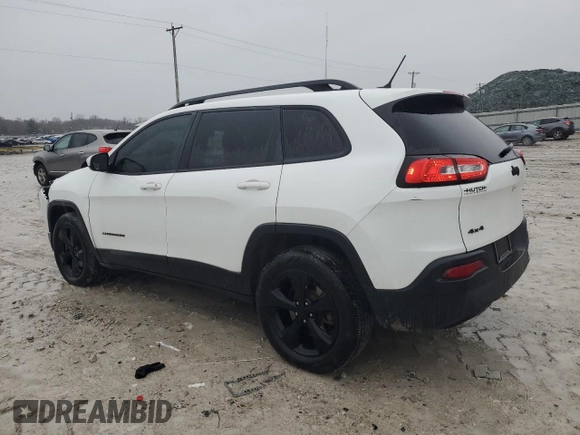 2018 Jeep Cherokee Latitude with VIN 1C4PJMCX5JD589634, listed as a Copart auction lot 42733965 with 127,927 mi miles and Salvage title. Bid and sale history available at DreamBid. Image 2.