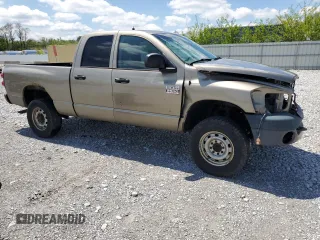 2009 Dodge 2500 SLT with VIN 3D7KS28T79G556379, listed as a Copart auction lot 55851385 with 148,054 mi miles and Salvage Title. Bid and sale history available at DreamBid. Image 4.