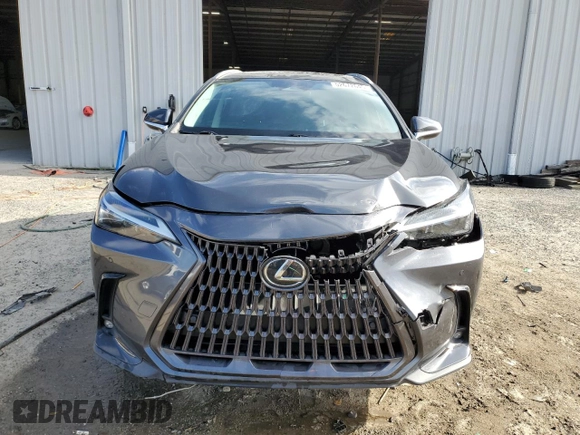 2022 Lexus NX with VIN 2T2GGCEZ3NC002952, listed as a Copart auction lot 52672645 with 47,855 mi miles and Non Repairable. Bid and sale history available at carsss.com. Image 5.