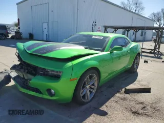 2011 Chevrolet Camaro 2LT z VIN 2G1FC1ED0B9165468, wystawiony jako Copart lot #46947895 z przebiegiem 170 443 mil mil oraz Szkoda całkowita • Salvage title. Historia ofert i sprzedaży dostępna na DreamBid. Obrazek 1.