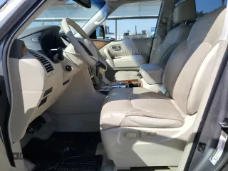2012 Infiniti QX56 7-passenger with VIN JN8AZ2NF5C9518211, listed as a Copart auction lot 47942855 with 146,207 mi miles and Salvage Title. Bid and sale history available at carsss.com. Image 7.