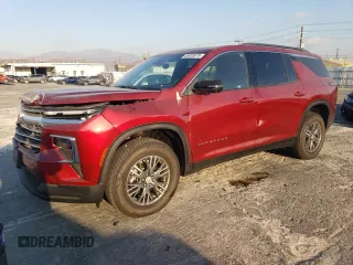 2024 Chevrolet Traverse FWD LT z VIN 1GNERGKS7RJ153380, wystawiony jako Copart lot #89008075 z przebiegiem 3 616 mil mil oraz Szkoda całkowita • Salvage title. Historia ofert i sprzedaży dostępna na DreamBid. Obrazek 1.