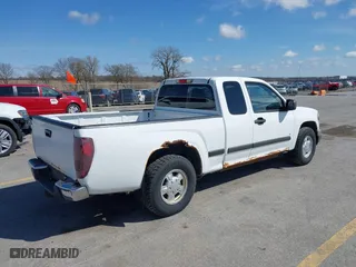 2006 Chevrolet Colorado LT w/1LT with VIN 1GCCS196968176415, listed as a IAAI auction lot 41901680 with 205,122 mi miles. Bid and sale history available at carsss.com. Image 4.