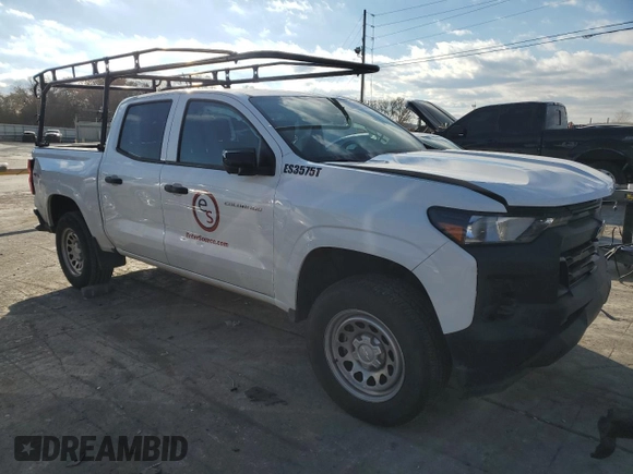 2023 Chevrolet Colorado 4WD Work Truck with VIN 1GCGTBEC3P1193575, listed as a Copart auction lot 81364374 with 31,067 mi miles and Salvage title. Bid and sale history available at DreamBid. Image 4.