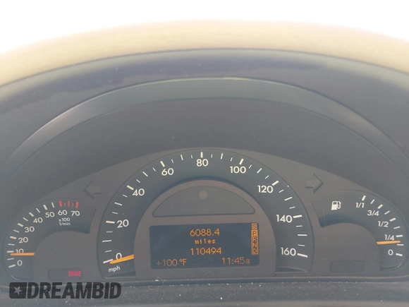 2002 Mercedes-Benz C with VIN WDBRF61J42F179299, listed as a IAAI auction lot 40746971 with 110,494 mi miles and . Bid and sale history available at carsss.com. Image 7.