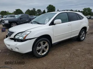 2006 Lexus RX 400h z VIN JTJHW31U760017663, wystawiony jako Copart lot #58239885 z przebiegiem 195 120 mil mil oraz Szkoda całkowita • Salvage title. Historia ofert i sprzedaży dostępna na DreamBid. Obrazek 1.