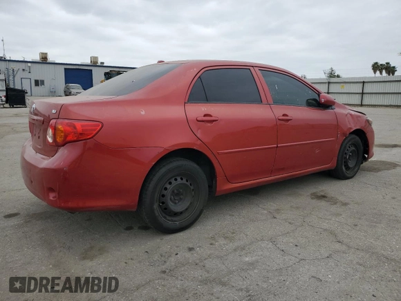 2010 Toyota Corolla with VIN JTDBU4EE8A9112597, listed as a Copart auction lot 53513385 with 177,969 mi miles and Salvage Title. Bid and sale history available at DreamBid. Image 3.