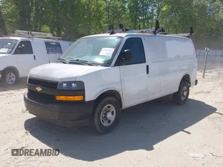 2021 Chevrolet Express Cargo with VIN 1GCWGAFP2M1262456, listed as a IAAI auction lot 42007767 with 56,144 mi miles and . Bid and sale history available at DreamBid. Image 18.