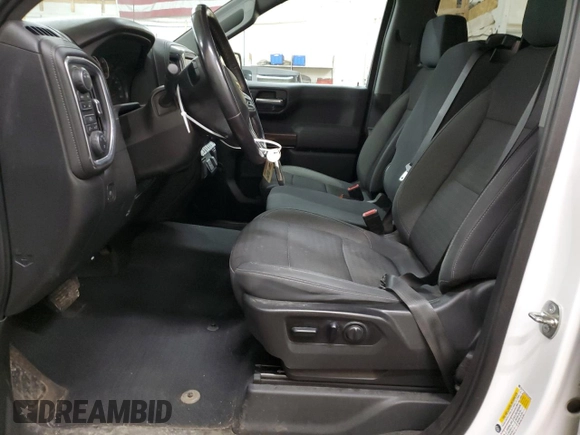 2021 Chevrolet Silverado 1500 LT with VIN 1GCRYDED0MZ224289, listed as a Copart auction lot 41636375 with 97,485 mi miles and Salvage Title. Bid and sale history available at DreamBid. Image 7.