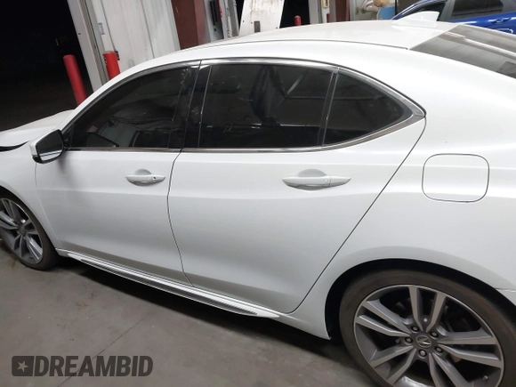 2020 Acura TLX Technology with VIN 19UUB2F47LA001647, listed as a IAAI auction lot 42498354 with 53,773 mi miles and . Bid and sale history available at DreamBid. Image 14.
