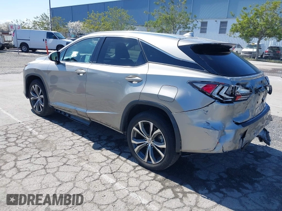 2017 Lexus RX with VIN 2T2BZMCA7HC123303, listed as a IAAI auction lot 41949677 with 25,193 mi miles. Bid and sale history available at carsss.com. Image 3.