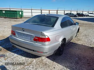 2004 BMW 3 Series 325Ci with VIN WBABD33414JY97372, listed as a IAAI auction lot 41267788 with 272,663 mi miles and . Bid and sale history available at carsss.com. Image 4.