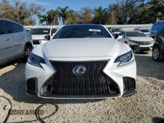 2018 Lexus LS with VIN JTHC51FFXJ5001370, listed as a Copart auction lot 75044264 with 6,862 mi miles and Non Repairable. Bid and sale history available at carsss.com. Image 5.