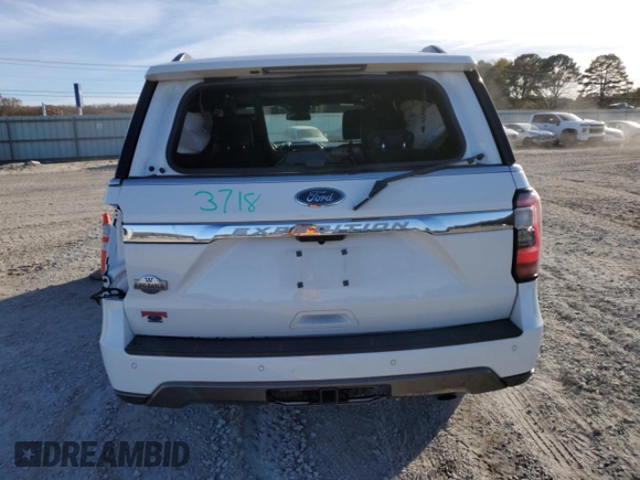 2021 Ford Expedition King Ranch with VIN 1FMJU1PT6MEA73909, listed as a Copart auction lot 83511164 with 42,333 mi miles and Salvage Title. Bid and sale history available at carsss.com. Image 6.
