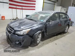 2016 Subaru Impreza 2.0i with VIN JF1GPAA65G8269180, listed as a Copart auction lot 59255775 with 102,300 mi miles and Salvage title. Bid and sale history available at DreamBid. Image 1.