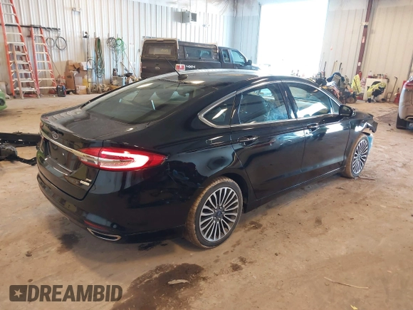 2017 Ford Fusion SE with VIN 3FA6P0H96HR140130, listed as a IAAI auction lot 41704064 with 75,461 mi miles. Bid and sale history available at carsss.com. Image 4.