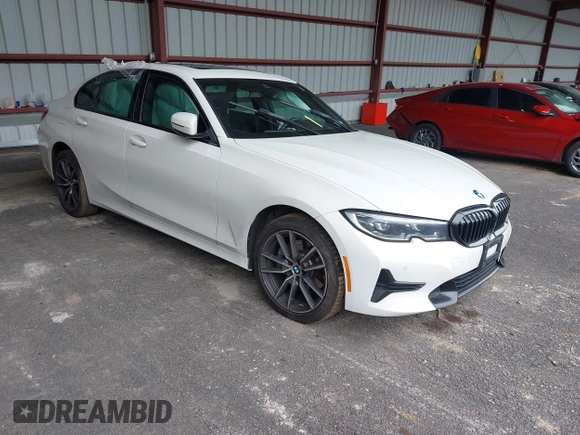2020 BMW 3 Series 330i xDrive with VIN 3MW5R7J04L8B40479, listed as a IAAI auction lot 42303596 with 44,947 mi miles and . Bid and sale history available at DreamBid. Image 1.