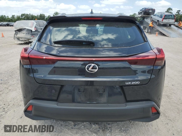 2022 Lexus UX with VIN JTHX3JBH0N2051278, listed as a Copart auction lot 61441804 with 34,317 mi miles and Salvage Title. Bid and sale history available at carsss.com. Image 6.