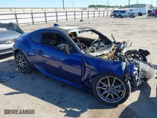 2022 Subaru BRZ Premium with VIN JF1ZDBC16N8703094, listed as a IAAI auction lot 41672081 with 1 mi miles. Bid and sale history available at carsss.com. Image 1.