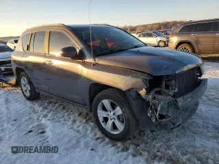 2016 Jeep Compass Latitude with VIN 1C4NJDEB1GD758128, listed as a Copart auction lot 88362015 with 111,411 mi miles and Salvage Title. Bid and sale history available at carsss.com. Image 4.