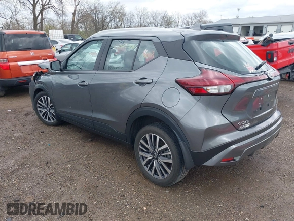 2021 Nissan Kicks SV with VIN 3N1CP5CV2ML515624, listed as a IAAI auction lot 41924838 with 33,060 mi miles and . Bid and sale history available at DreamBid. Image 3.