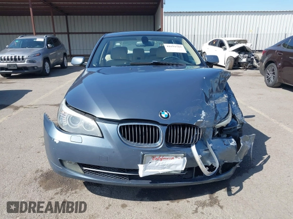 2010 BMW 5 Series 528i with VIN WBANU5C56AC128660, listed as a IAAI auction lot 41691585 with Not Provided miles and . Bid and sale history available at carsss.com. Image 13.
