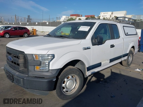 2016 Ford F-150 XL with VIN 1FTEX1C85GKF35266, listed as a IAAI auction lot 41491645 with 158,966 mi miles and . Bid and sale history available at carsss.com. Image 17.