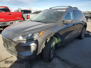 2021 Ford Escape SEL Hybrid z VIN 1FMCU9CZ9MUA86970, wystawiony jako Copart lot #84290064 z przebiegiem 32 019 mil mil oraz Szkoda całkowita • Salvage title. Historia ofert i sprzedaży dostępna na DreamBid. Obrazek 1.