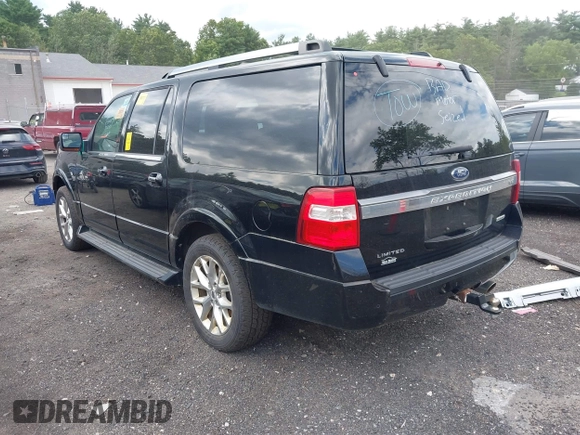 2017 Ford Expedition Max Limited z VIN 1FMJK2AT2HEA61427, wystawiony jako IAAI lot #42759145 z przebiegiem 134 450 mil mil oraz . Historia ofert i sprzedaży dostępna na DreamBid. Obrazek 3.