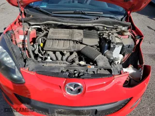 2011 Mazda Mazda2 Sport with VIN JM1DE1HY0B0108639, listed as a Copart auction lot 71036144 with 73,999 mi miles and Salvage Title. Bid and sale history available at carsss.com. Image 11.