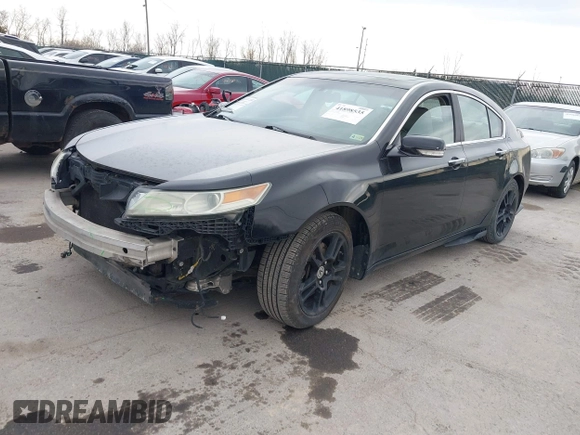 2010 Acura TL Tech with VIN 19UUA8F57AA002874, listed as a IAAI auction lot 41898535 with 185,566 mi miles. Bid and sale history available at carsss.com. Image 17.