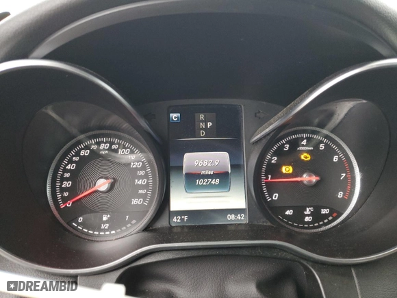 2016 Mercedes-Benz GLC with VIN WDC0G4JB3GF108794, listed as a Copart auction lot 45332255 with 102,748 mi miles and Clean Title. Bid and sale history available at carsss.com. Image 9.