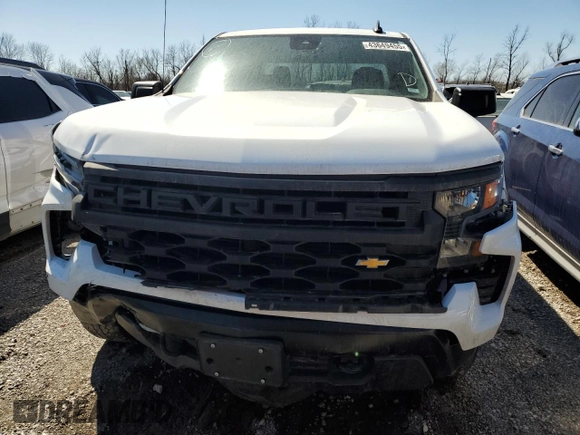 2022 Chevrolet Silverado 1500 with VIN 3GCPDAEK6NG536358, listed as a Copart auction lot 43649455 with 75,904 mi miles and Salvage Title. Bid and sale history available at DreamBid. Image 5.