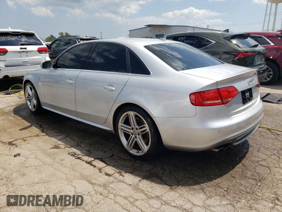 2011 Audi S4 Prestige with VIN WAUKGAFLXBA092434, listed as a Copart auction lot 63314974 with 125,090 mi miles and Salvage Title. Bid and sale history available at carsss.com. Image 2.