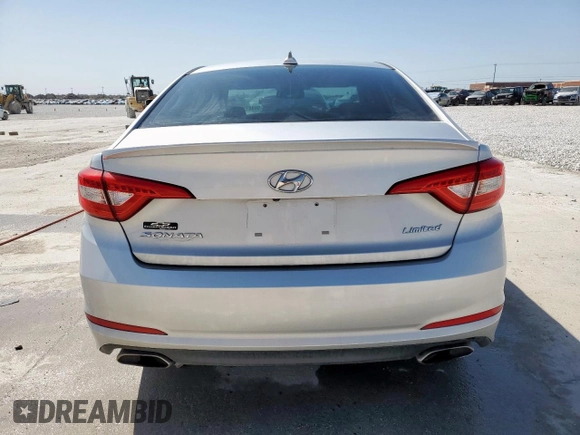 2016 Hyundai Sonata Sport with VIN 5NPE34AF2GH306587, listed as a Copart auction lot 50207365 with 94,373 mi miles and Clean Title. Bid and sale history available at DreamBid. Image 6.