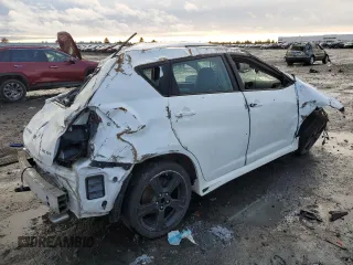 2009 Pontiac Vibe GT with VIN 5Y2SR67029Z448207, listed as a Copart auction lot 86599044 with 166,298 mi miles and Salvage Title. Bid and sale history available at carsss.com. Image 3.