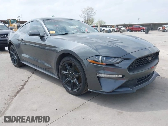 2020 Ford Mustang EcoBoost with VIN 1FA6P8TH3L5158321, listed as a IAAI auction lot 41936928 with 40,908 mi miles. Bid and sale history available at carsss.com. Image 1.