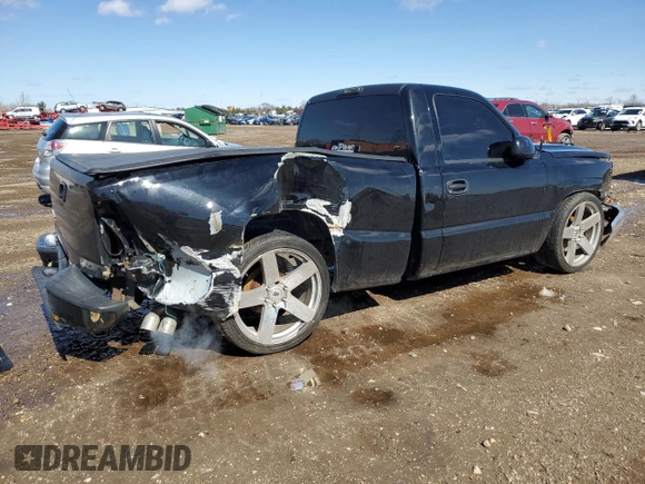 2003 Chevrolet Silverado 1500 with VIN 1GCEC14V13Z355736, listed as a Copart auction lot 49914325 with 165,683 mi miles and Salvage Title. Bid and sale history available at carsss.com. Image 3.